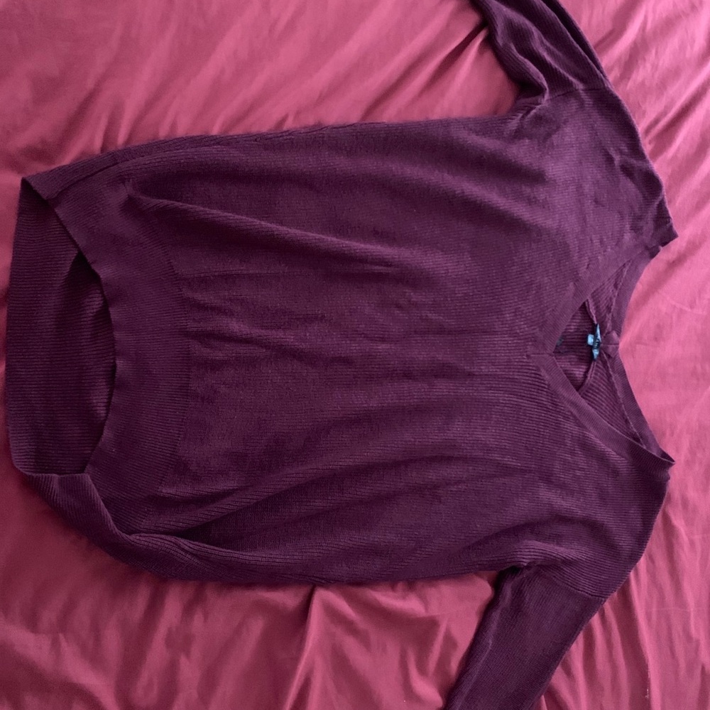 Burgundy Sweater